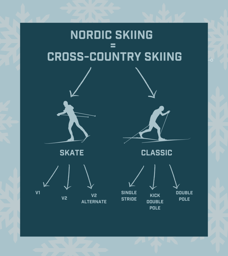 What is the Difference between Skiing And Cross Country Skiing?