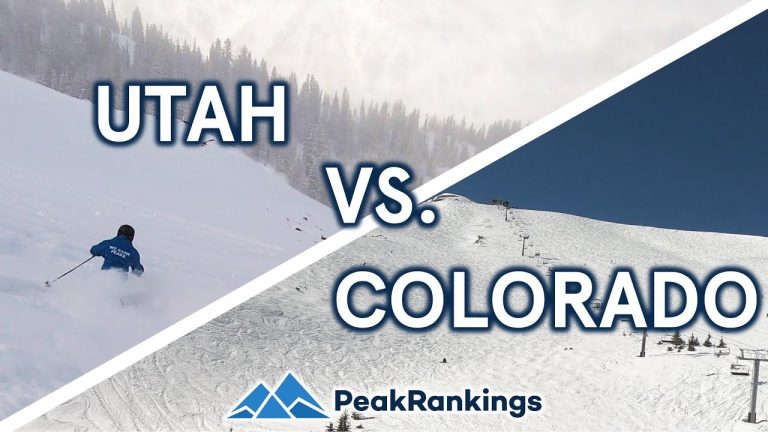 Which is Better for Skiing Utah Or Colorado?